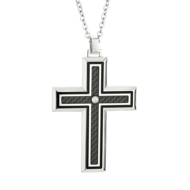 Kohl's cross store necklace men's