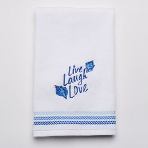 SONOMA Goods for Life™ Seabrook ''Live Laugh Love'' Hand Towel
