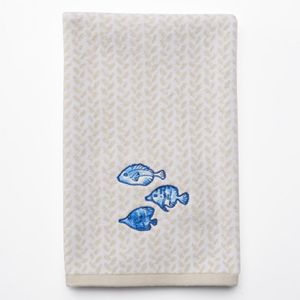 SONOMA Goods for Life™ Seabrook Blue Fish Hand Towel