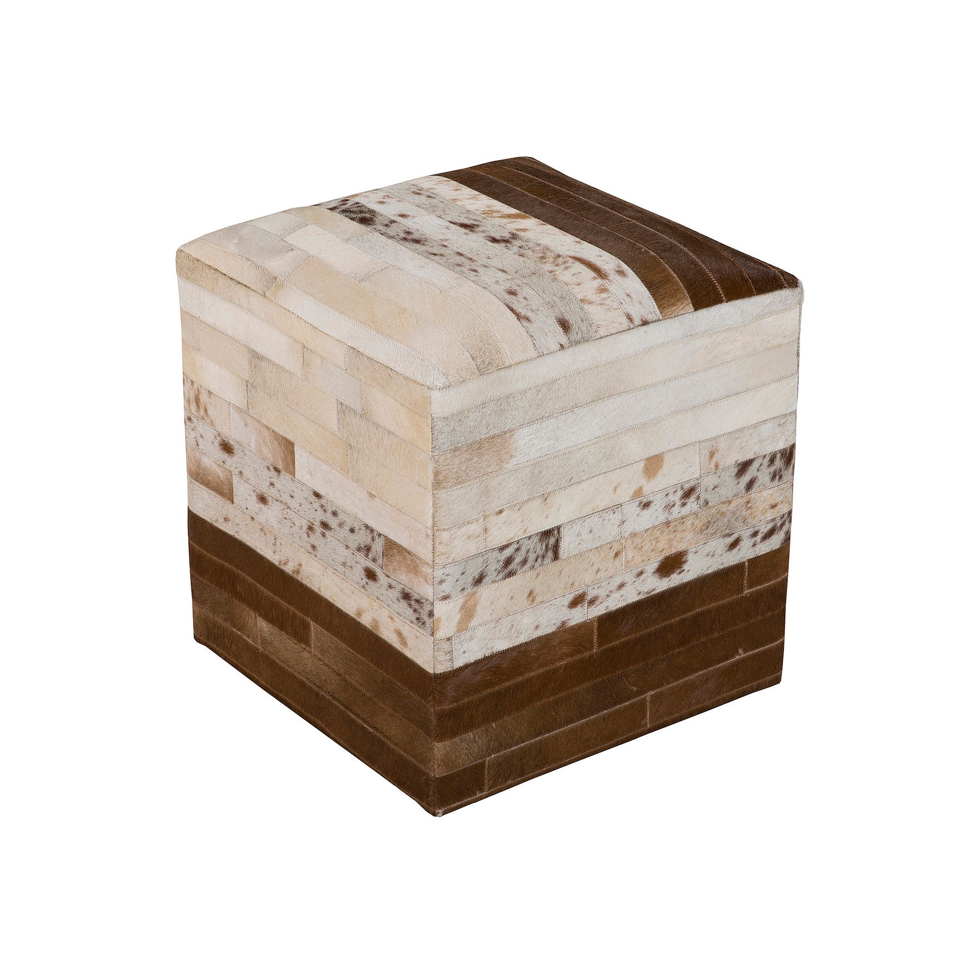 Artisan Weaver Druid Pouf, Brown