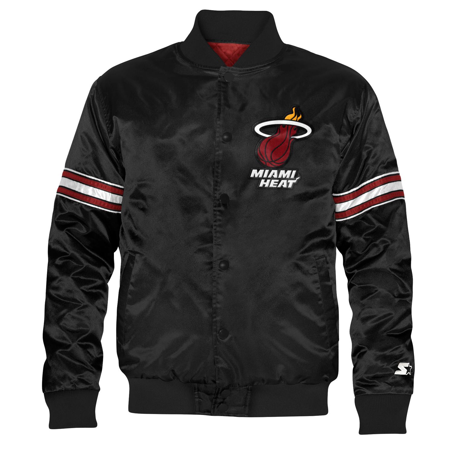 miami heat satin jacket