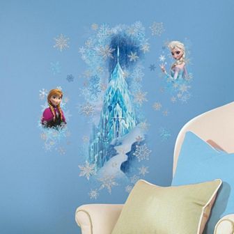 Disney's Frozen Ice Palace Elsa & Anna Wall Decals