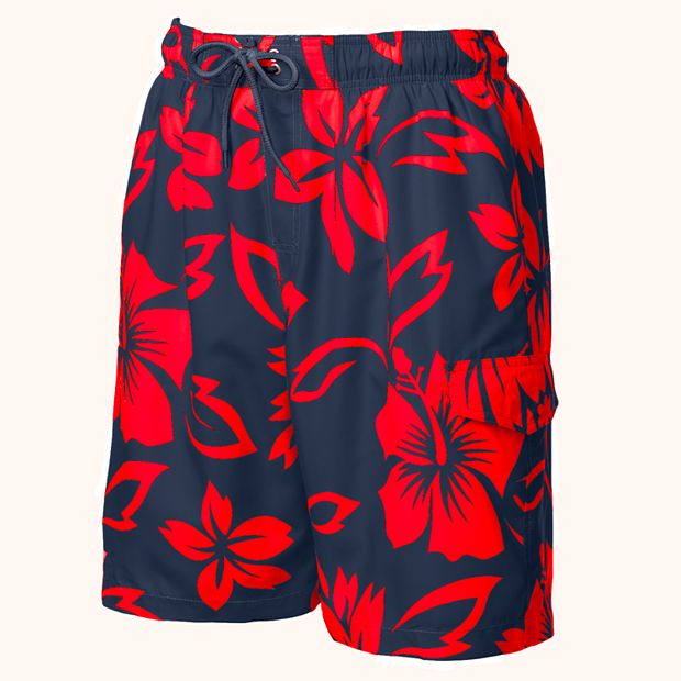 Sonoma Goods For Life® Hibiscus Swim Trunks - Men