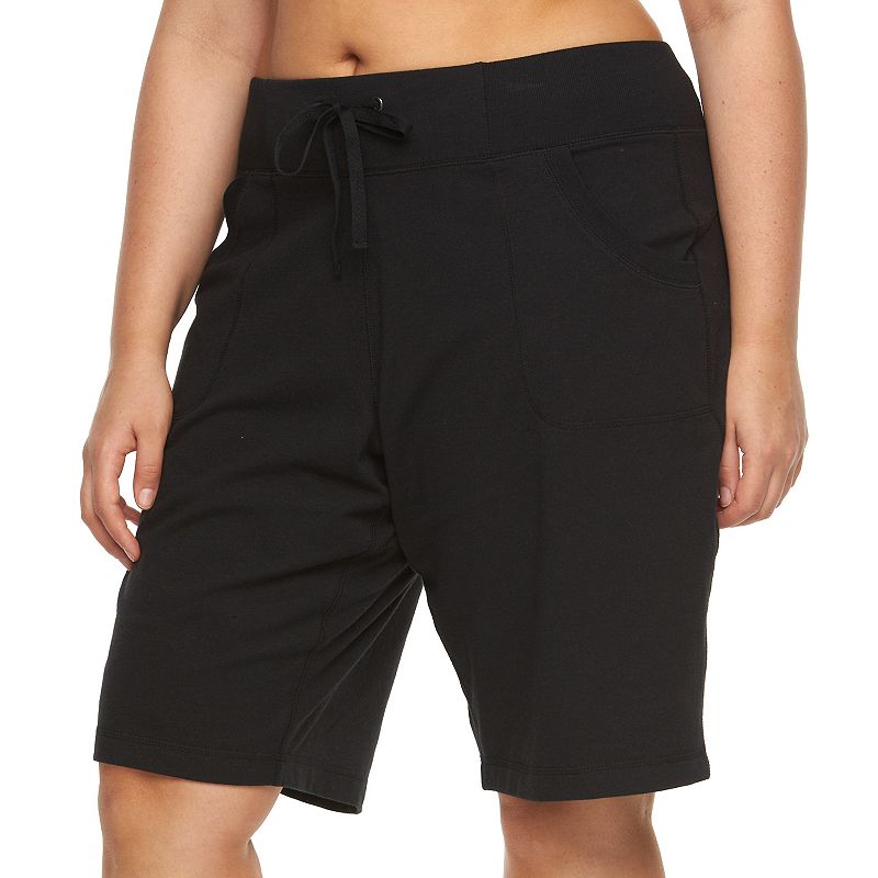 Cotton Polyester Bermuda Shorts | Kohl's