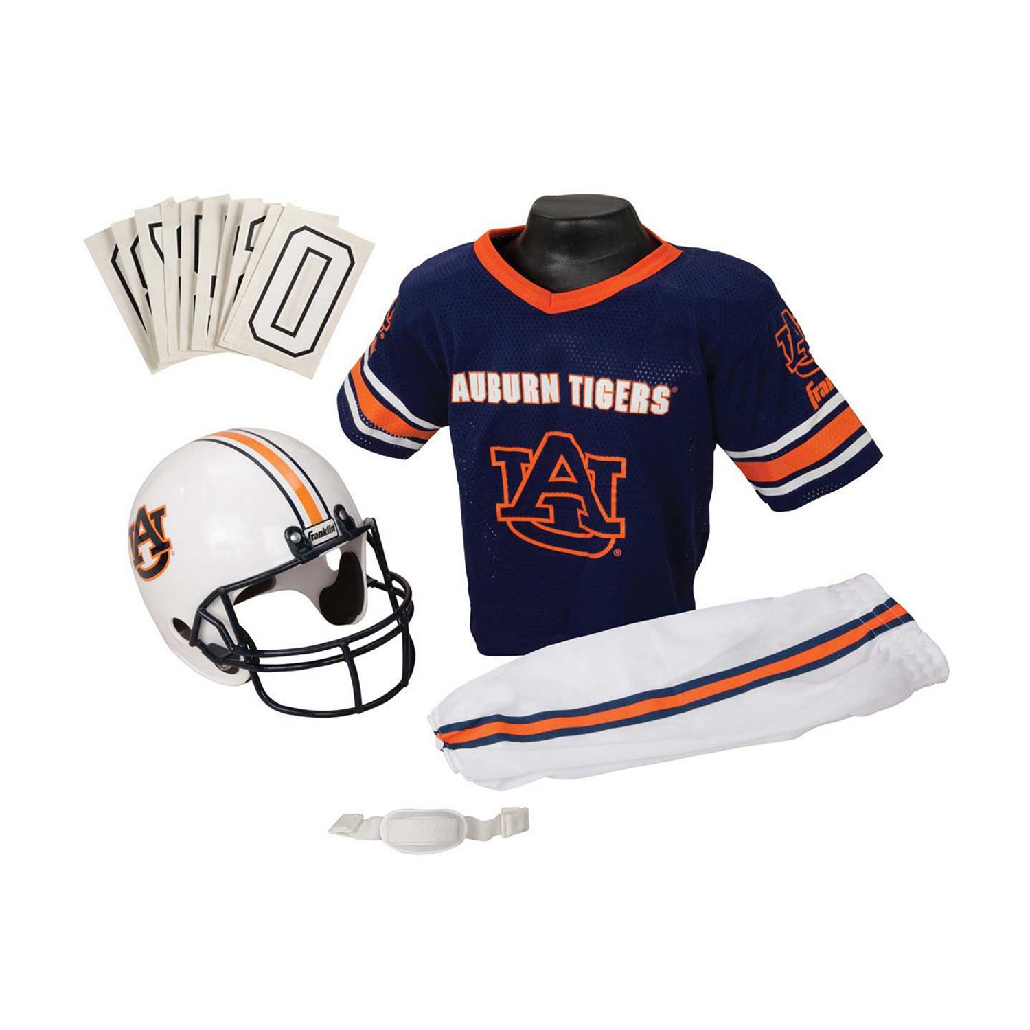 Franklin Sports Chicago Bears Deluxe Football Uniform Set