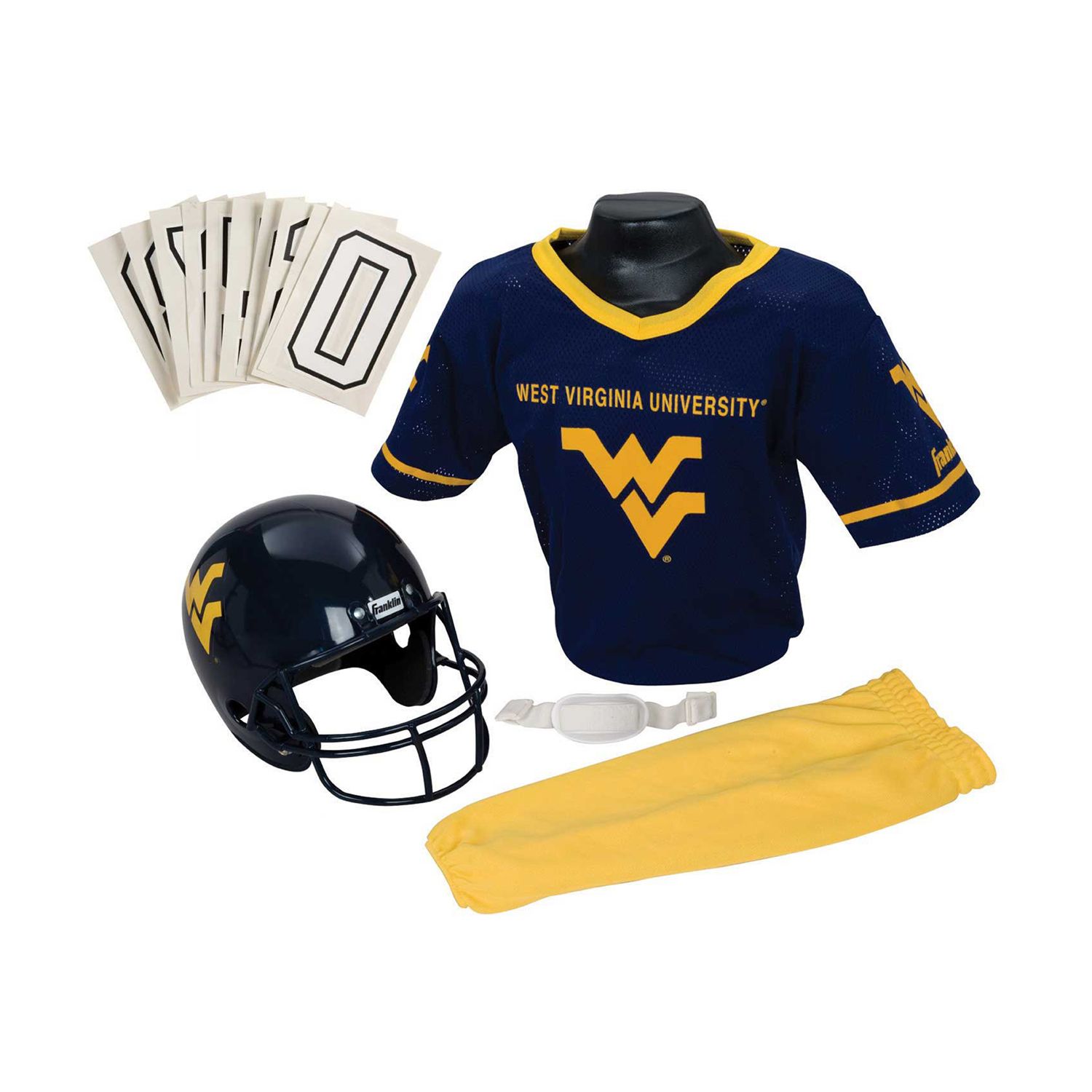 Men's Nike Navy West Virginia Mountaineers #22 Home Game Jersey, L