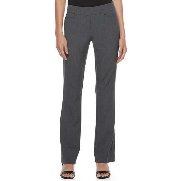 Juniors' Candie's® Audrey Mid-Rise Slimming Bootcut Pants