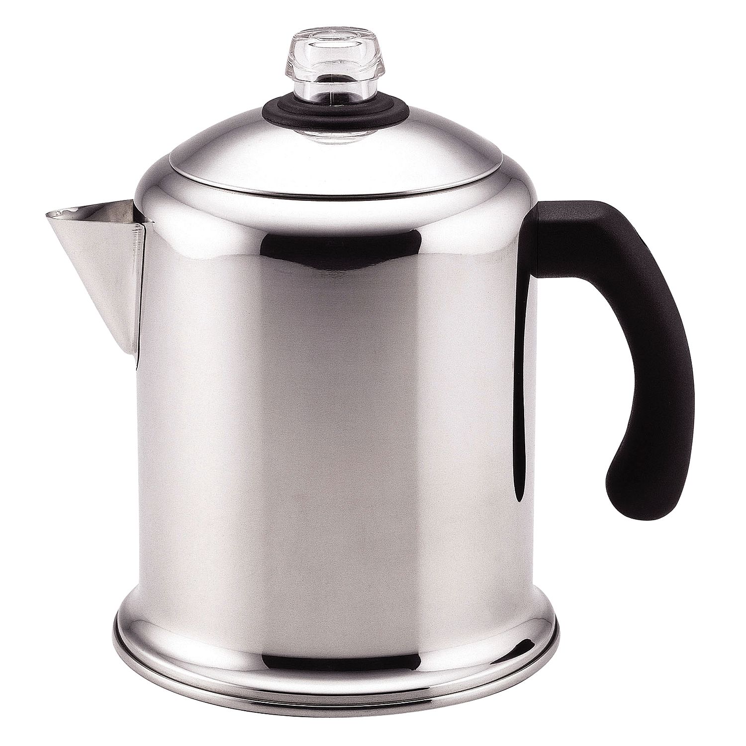 Coleman 12-Cup Stainless Steel Stove Top Camping Percolator Coffee Pot