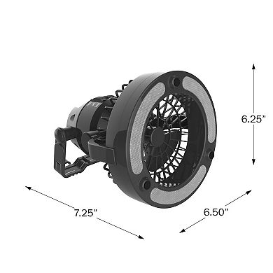 Stalwart 2-in-1 LED Lantern and Fan