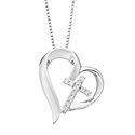 Heart Cross Necklaces