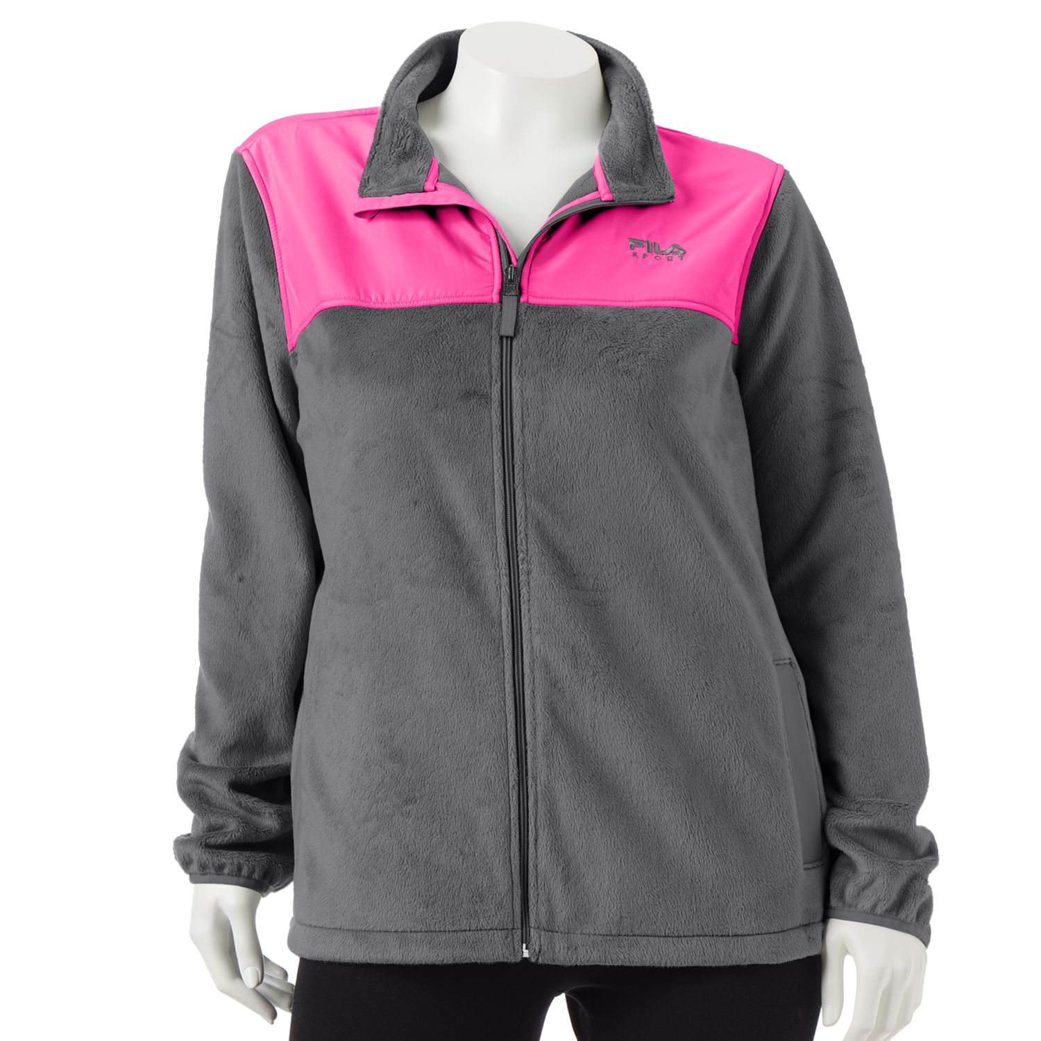 kohls fila fleece jacket