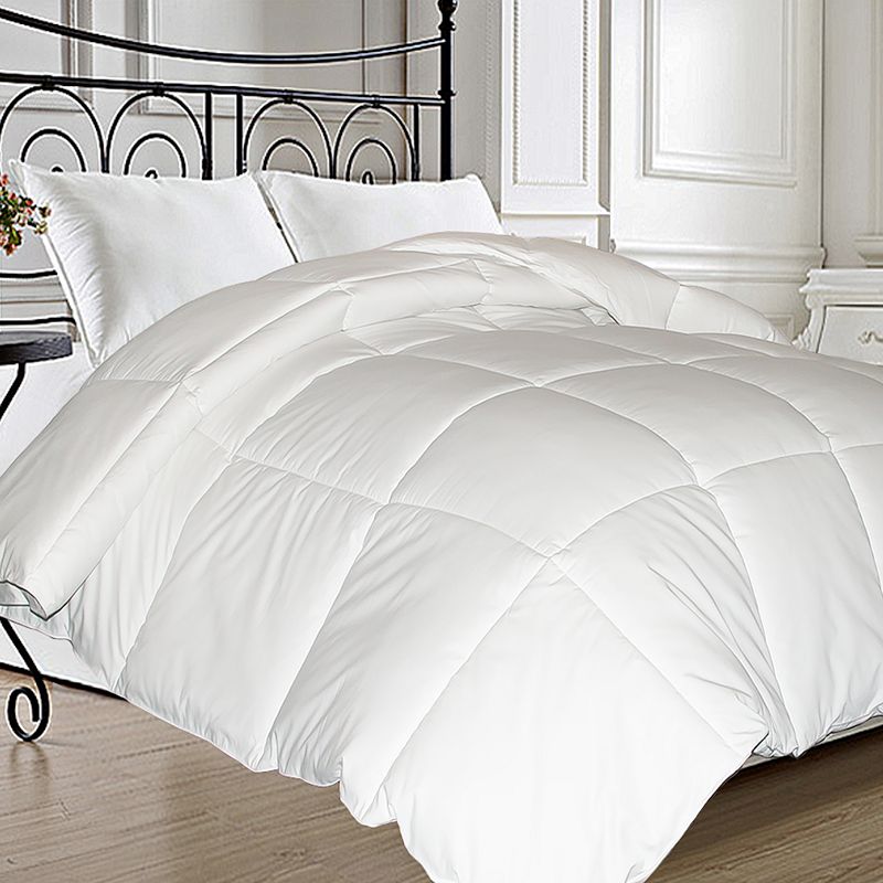 Royal Majesty Down & Feather Comforter, White, Twin