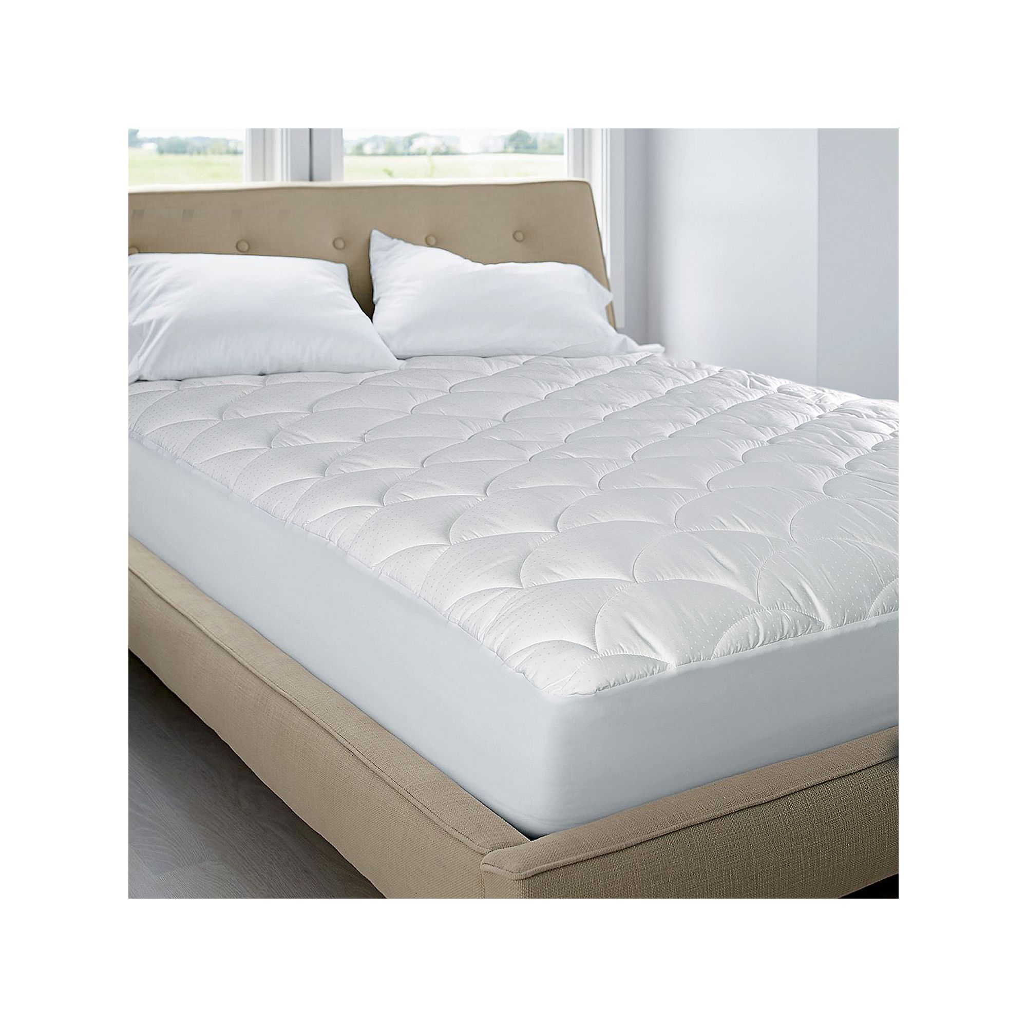 Royal Majesty Dual Action Deluxe Down-Alternative Stain-Resistant Deep-Pock
