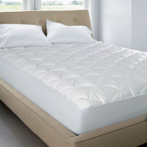Royal Majesty Dual Action Deluxe DownAlternative StainResistant DeepPocket Mattress Pad