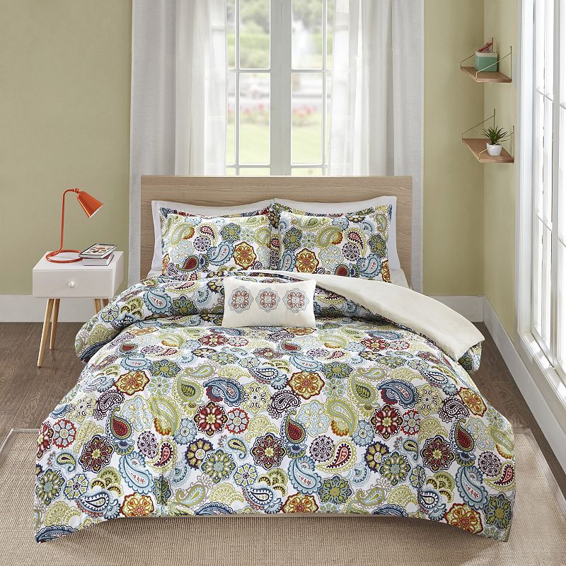 Mi Zone Asha Comforter Set, Multicolor, Twin