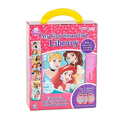 Disney Princess My First Smart Pad Electronic Activity Pad & Interactive  Library Set