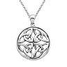 Sterling Silver Celtic Pendant Necklace