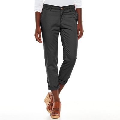 Kohls crop pants deals