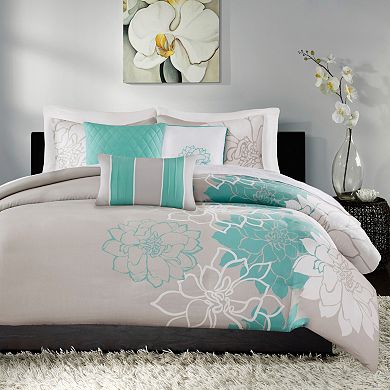 Madison Park Brianna 6-piece Duvet Cover Set