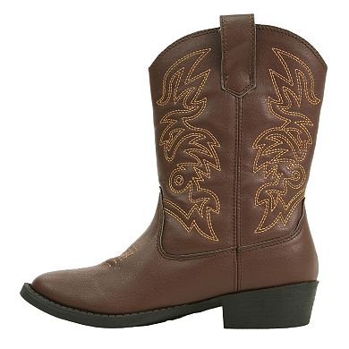 Deer Stags Ranch Kids' Cowboy Boots 