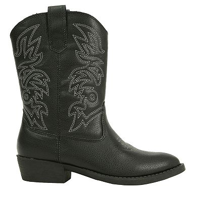 Deer Stags Ranch Kids' Cowboy Boots