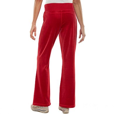 Women's Tek Gear® Fit & Flare Velour Lounge Pants