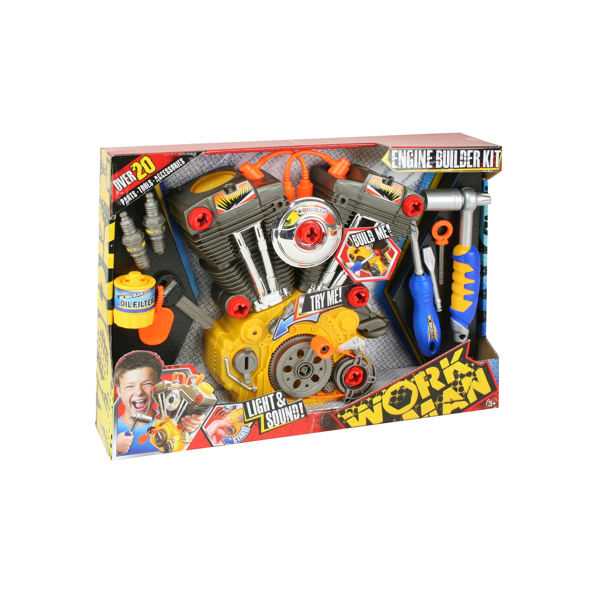 Workman Light and Sound Engine Builder Set, Multicolor