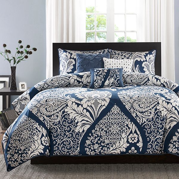 Set the tone of your bedroom space with this Madison Park Marcella 6-piece ...