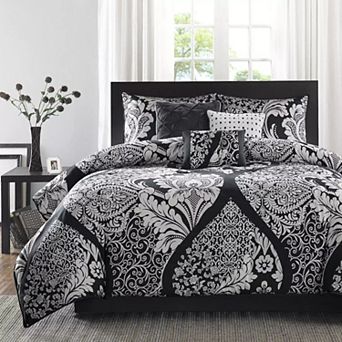 Madison Park Marcella 7 pc Comforter Set with Throw Pillows