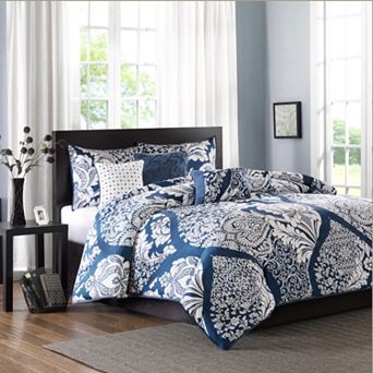Madison Park Marcella 7 pc Comforter Set with Throw Pillows