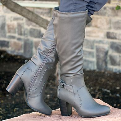 Journee Collection Carver Women's High Heel Boots