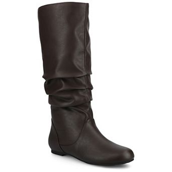 Journee Jayne Round Toe Women's Riding Boots