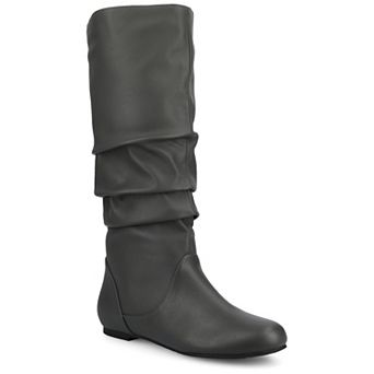 Journee Jayne Round Toe Women's Riding Boots