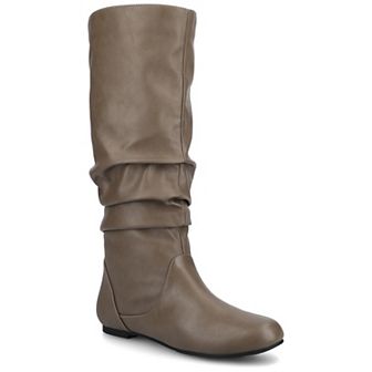 Journee Jayne Round Toe Women's Riding Boots