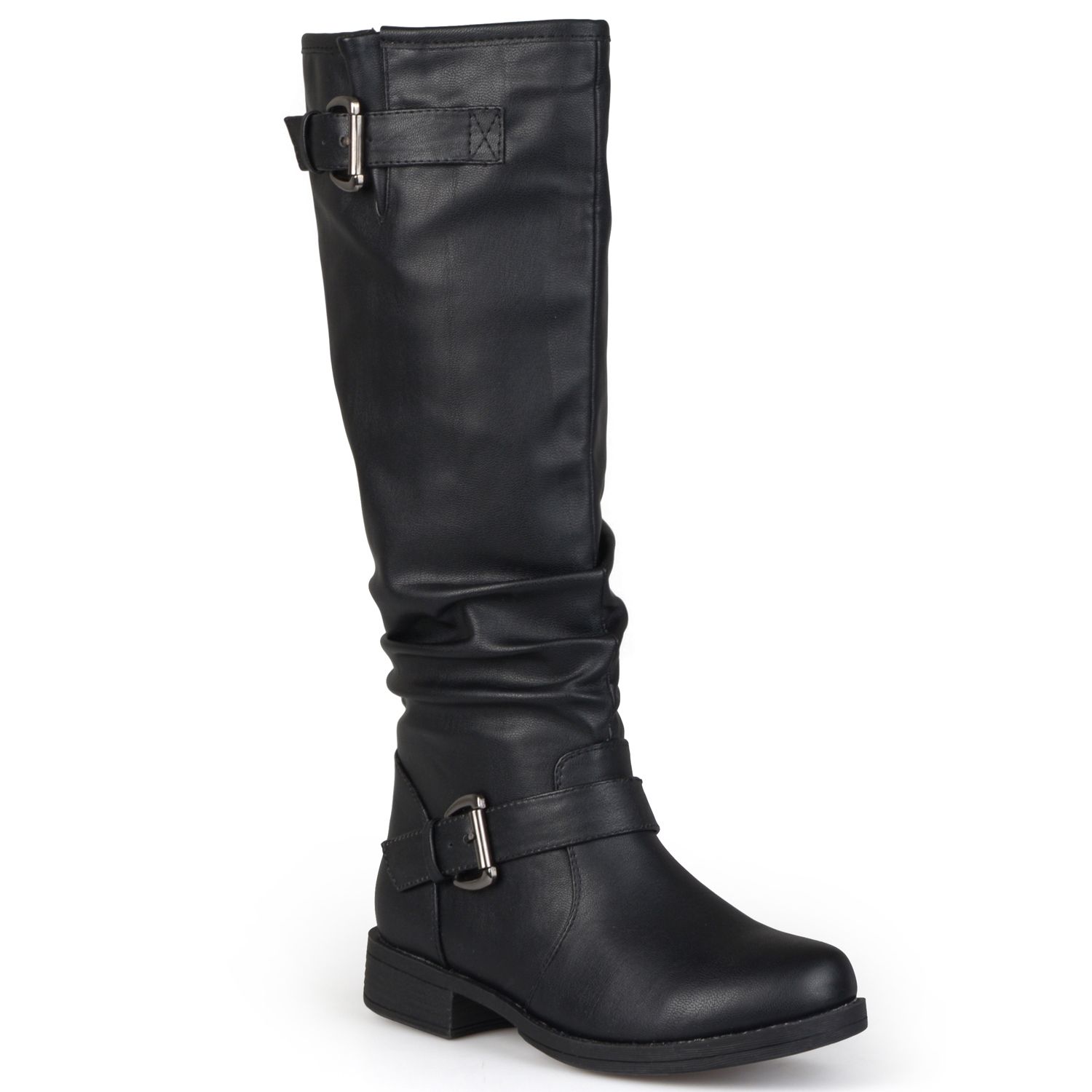 kohls black knee high boots