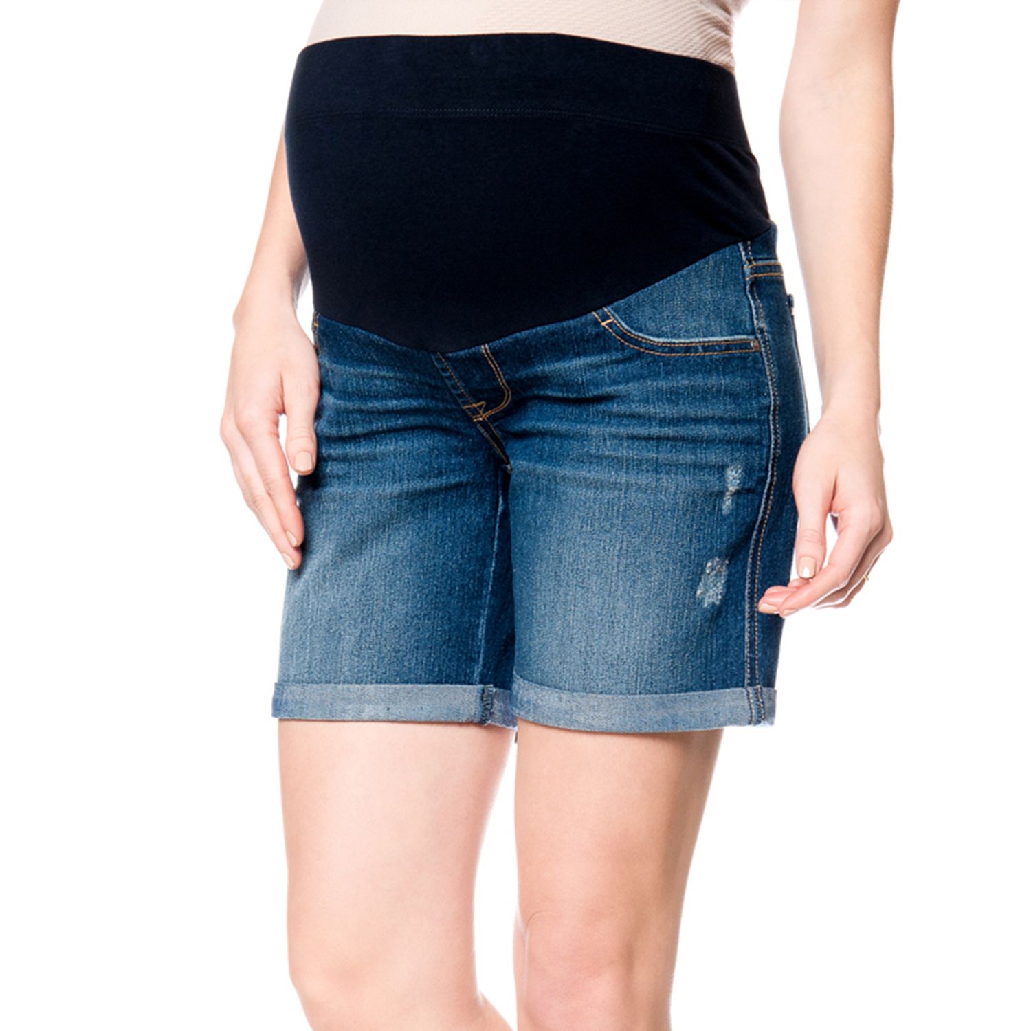 distressed baby shorts