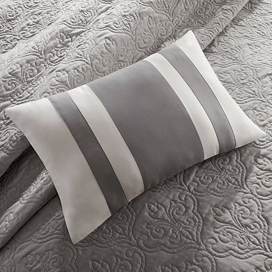 Madison Park Danville 7-Piece Quilt Set with Shams and Decorative Pillows
