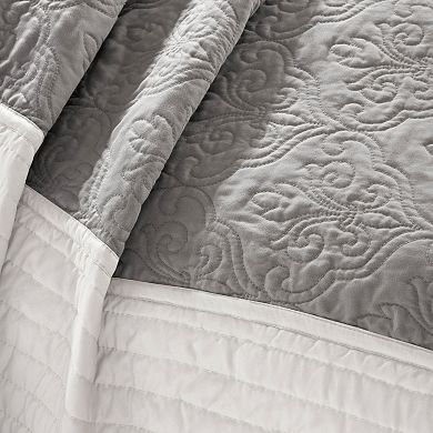 Madison Park Danville 7-Piece Quilt Set with Shams and Decorative Pillows