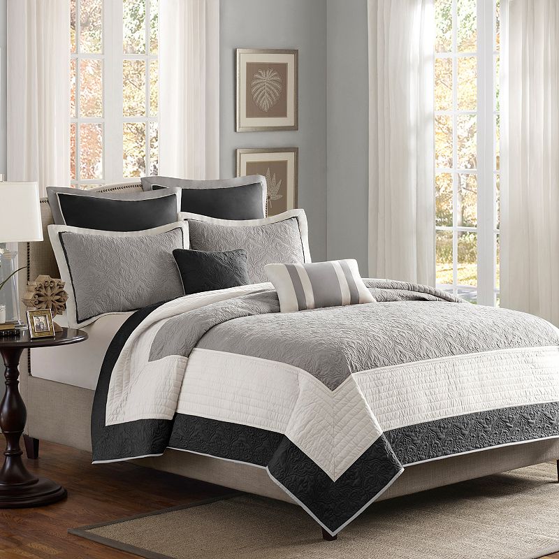 61746497 Madison Park Danville 7-pc. Quilted Coverlet Set,  sku 61746497