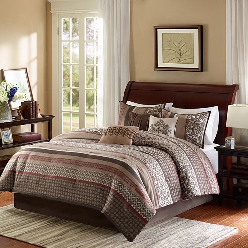 Madison Park Dartmouth 7 Pc Comforter Set