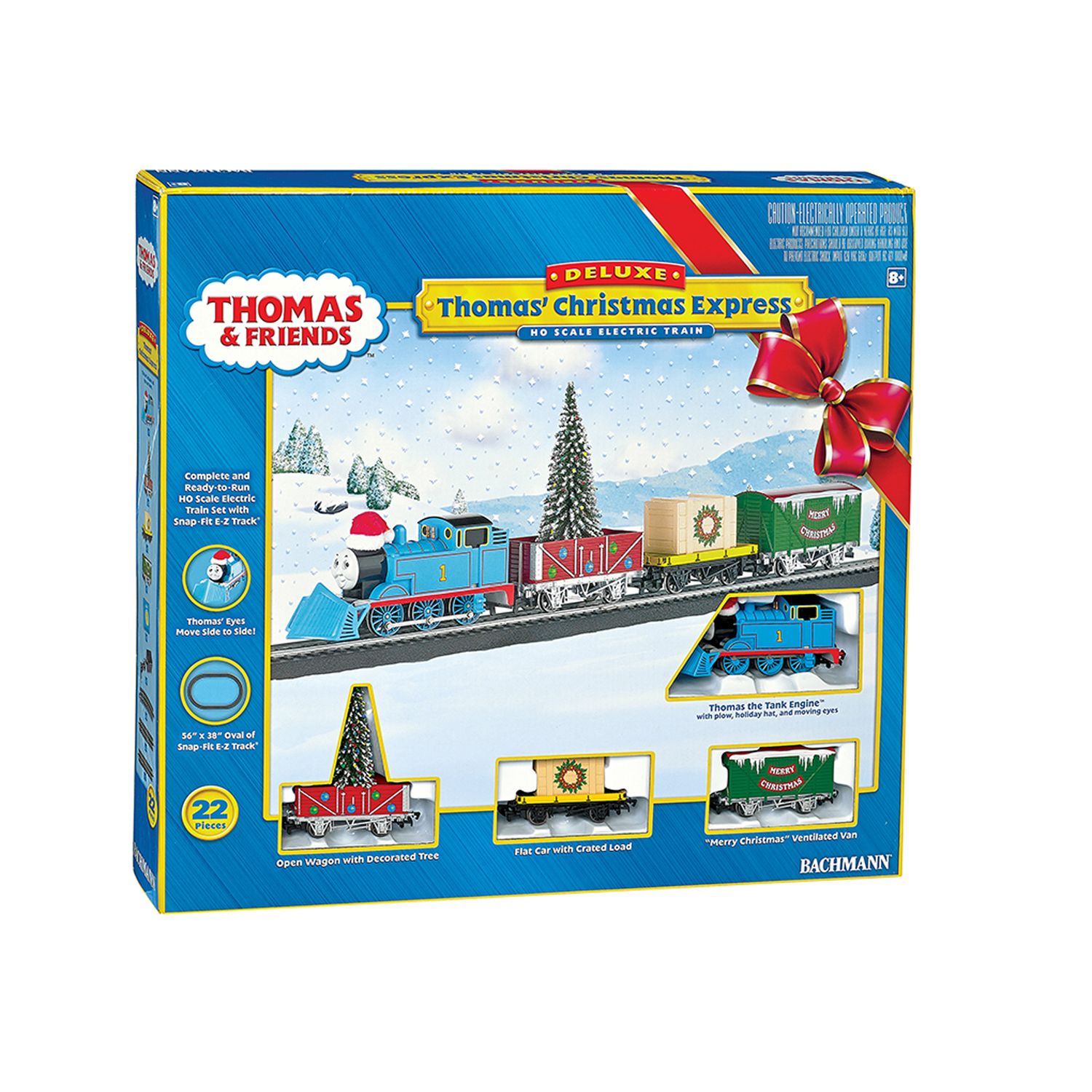 thomas the train christmas train set