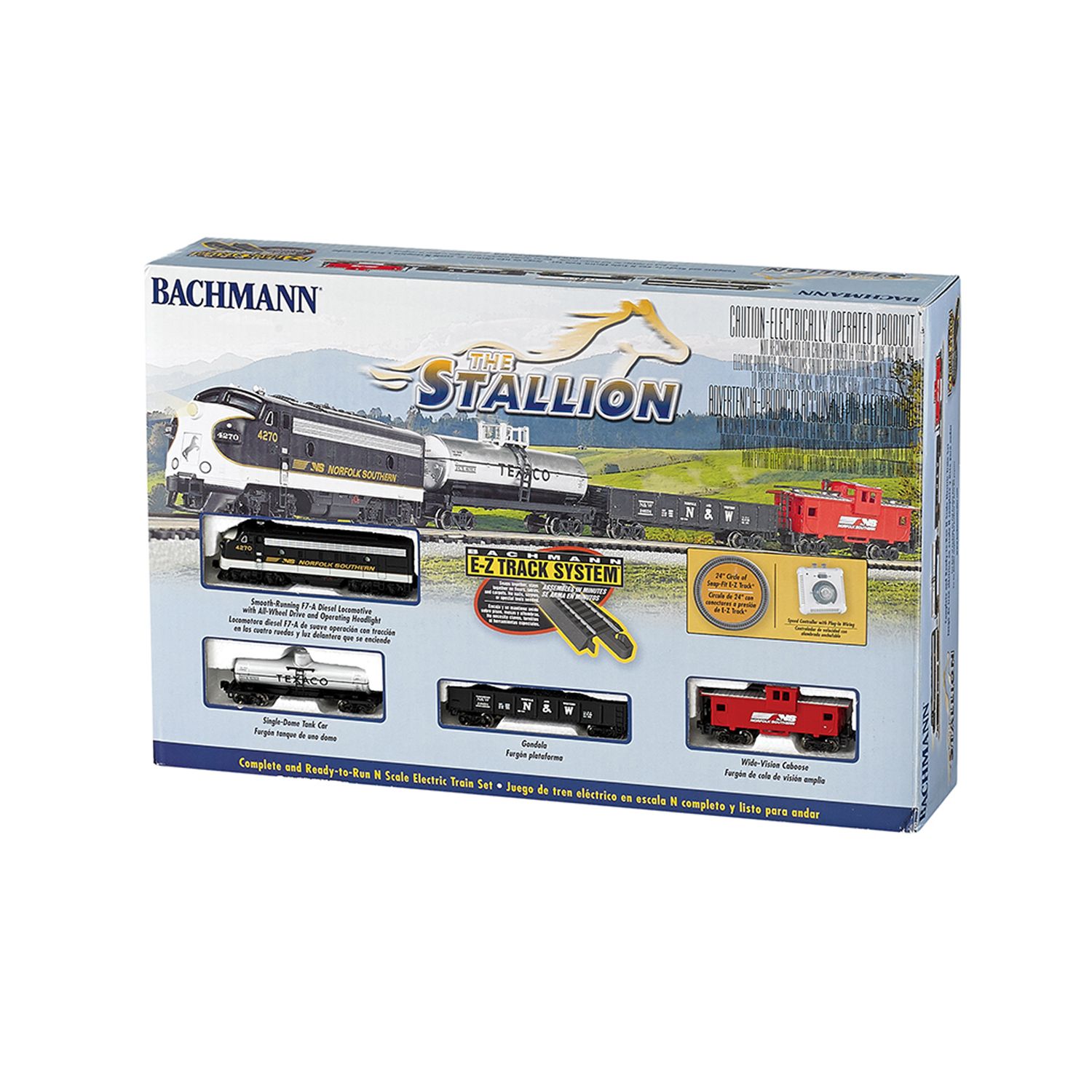 cheap n scale train sets