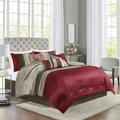 Madison Park Eastridge 7-piece Comforter Set with Shams and Decorative Pillow