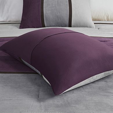 Madison Park Hanover 7-pc. Faux Suede Comforter Set