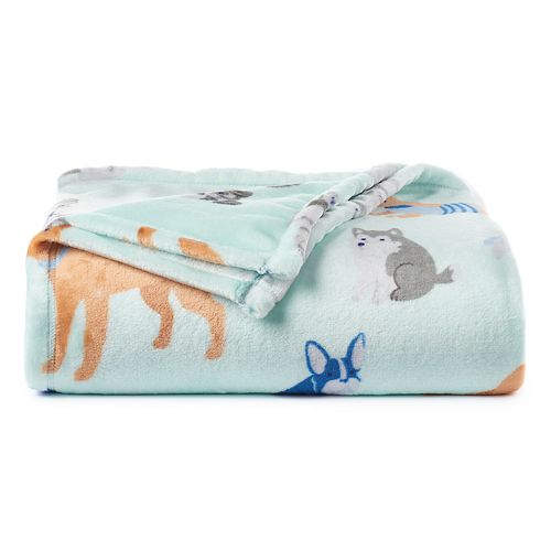 kohl's the big one supersoft plush throw