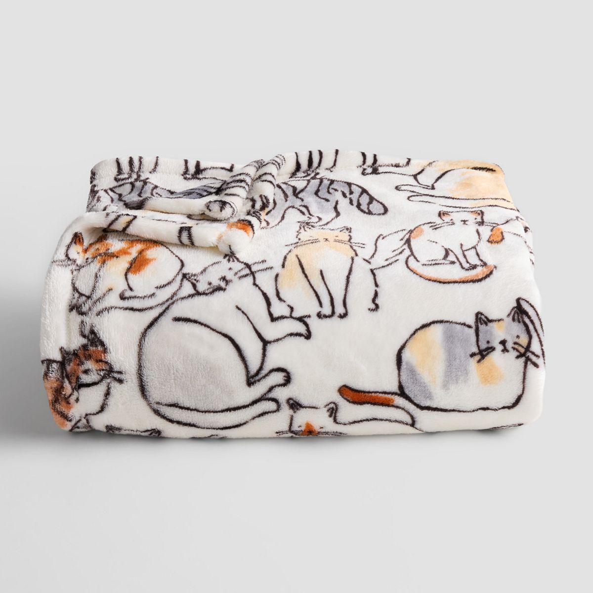 The Big One® Oversized Supersoft Plush Throw Blanket - Cats