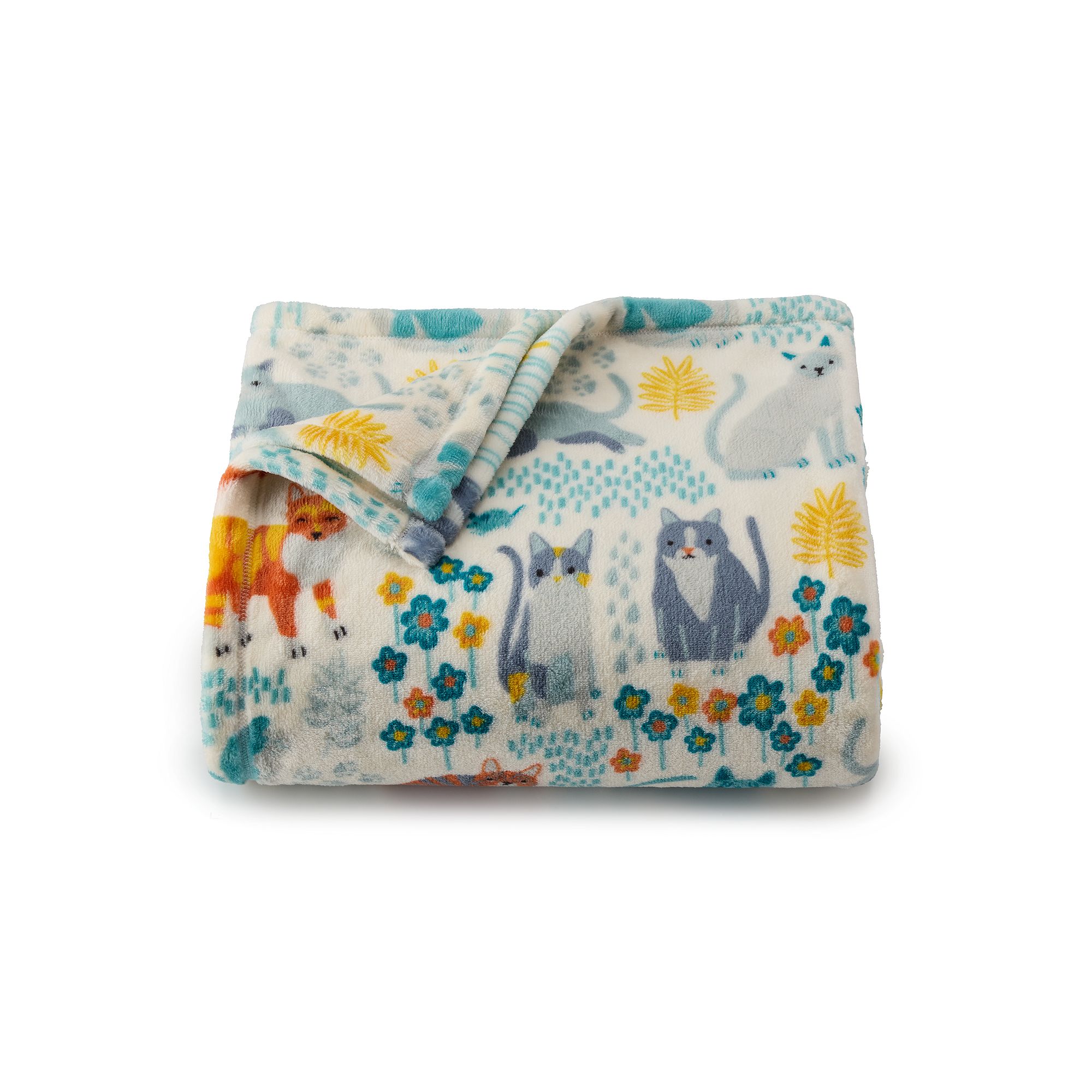 The Big One® Oversized Supersoft Plush Throw Blanket, Cats