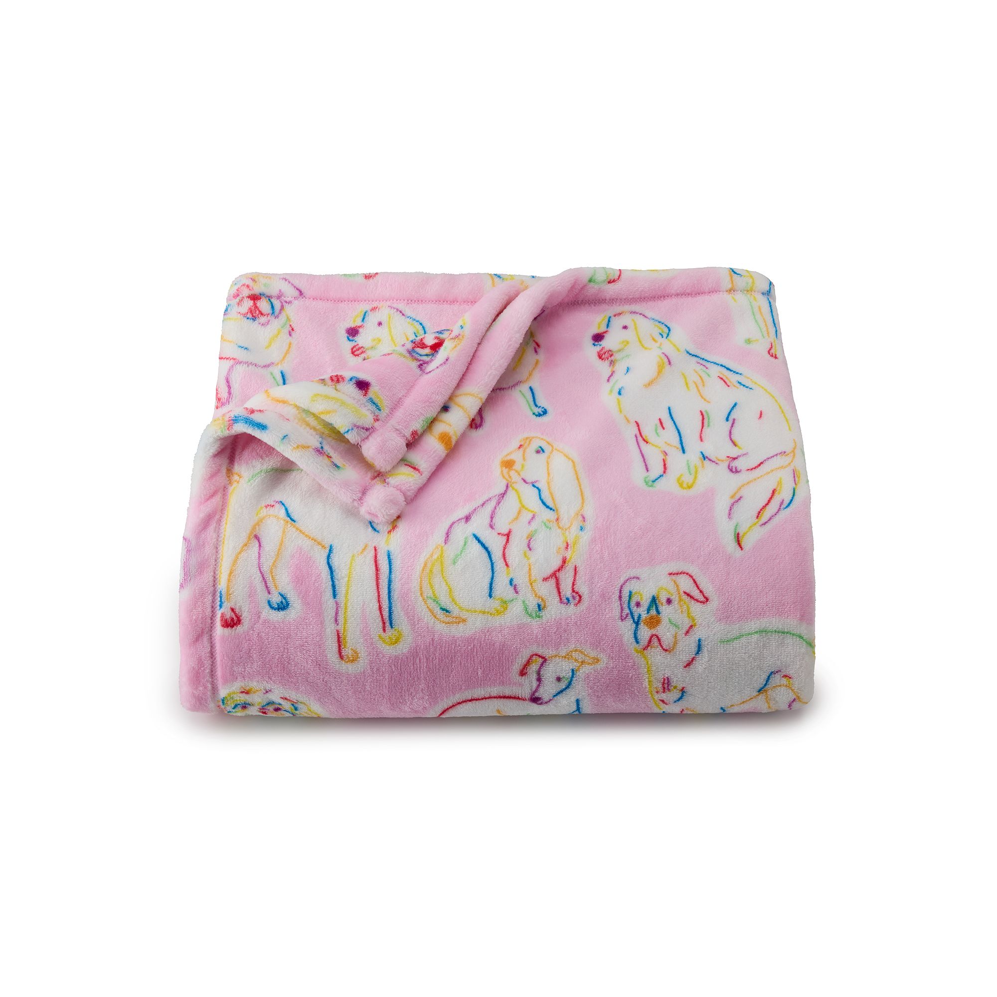 The Big One® Oversized Supersoft Plush Throw Blanket, Dogs