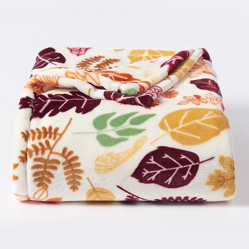 kohl's the big one supersoft plush throw