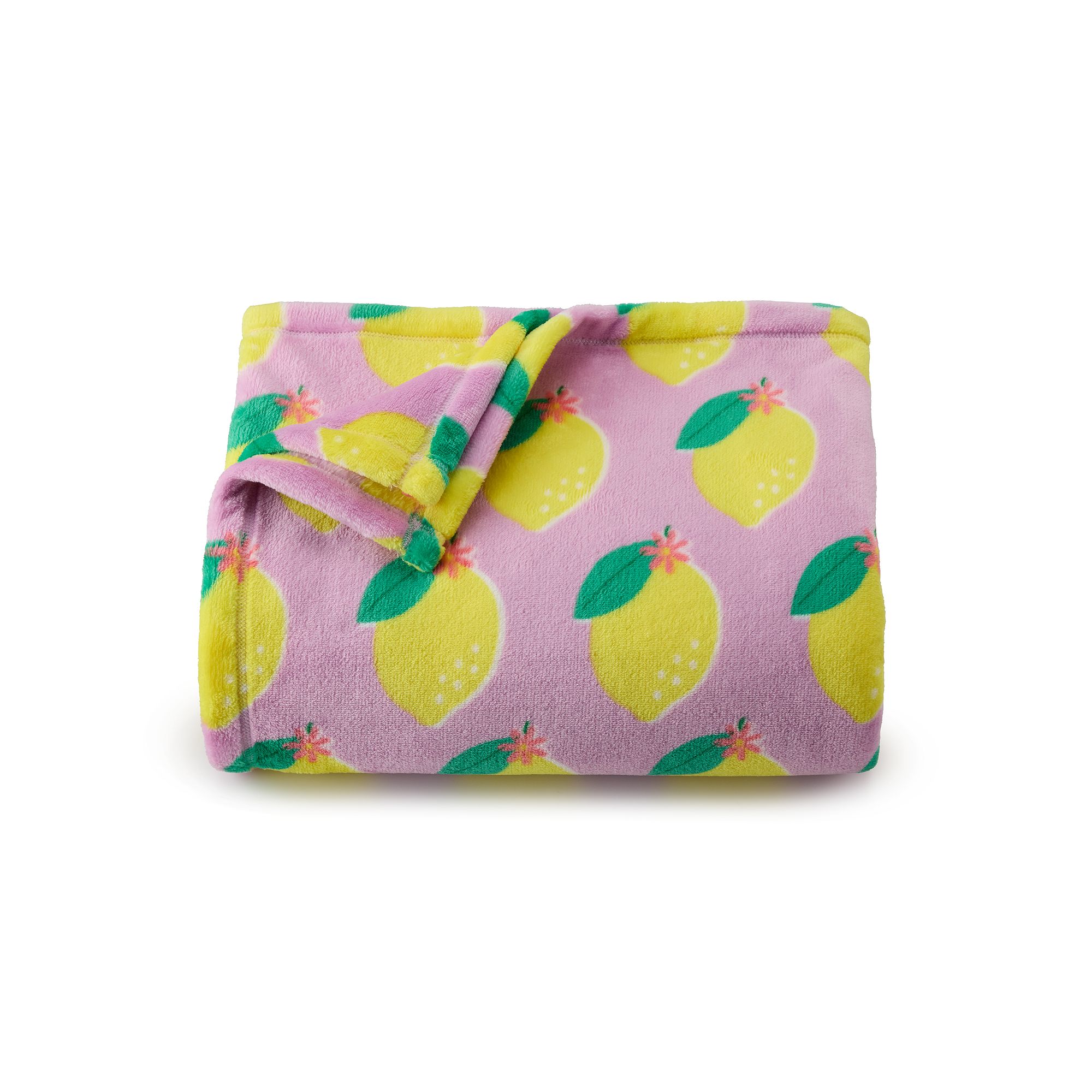 The Big One® Oversized Supersoft Plush Throw Blanket, Lemons